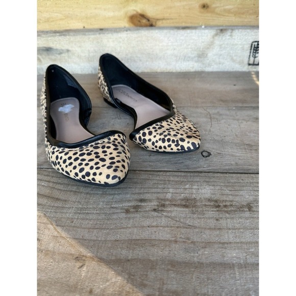 BCBGENERATION | EMMANI leopard pointed toe flats Size 5.5M - Picture 2 of 13